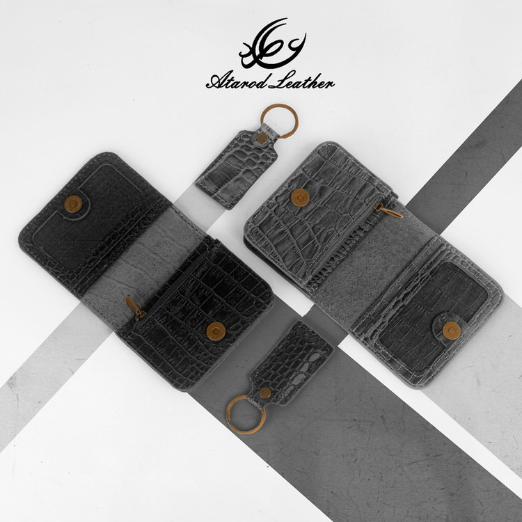 ست هدیه چرم عطارد مدل A22