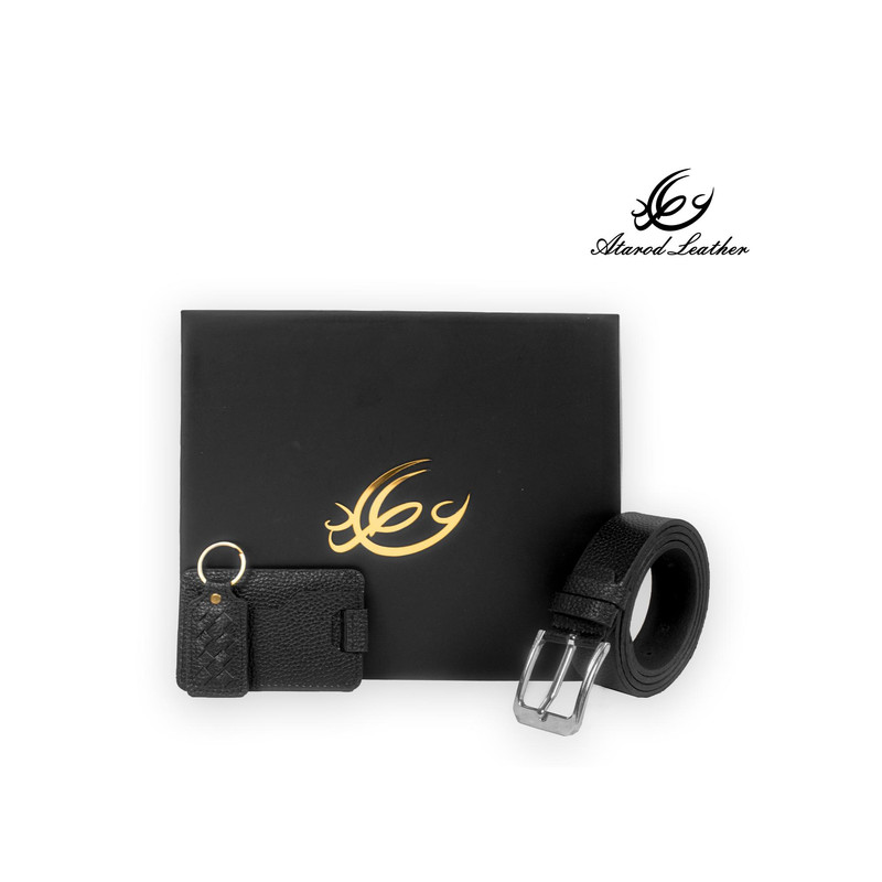 ست هدیه چرم عطارد مدل چرم طبیعی کد A75