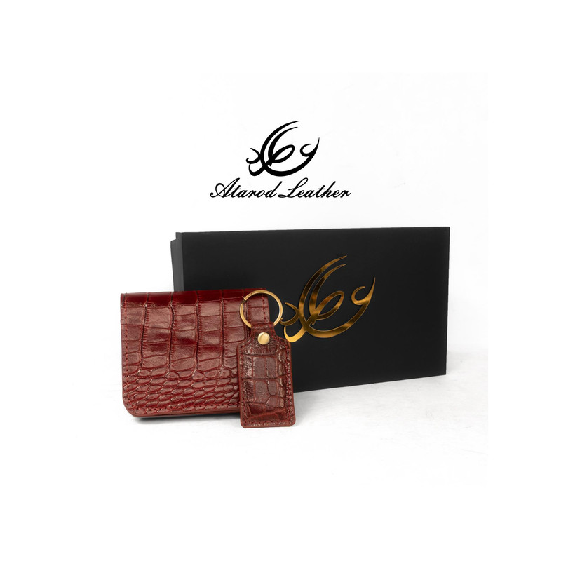 ست هدیه چرم عطارد مدل چرم طبیعی کد A59