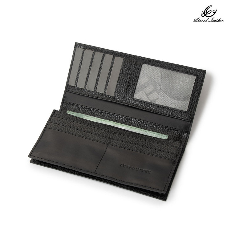 کیف پول چرم عطارد مدل چرم طبیعی کد K75