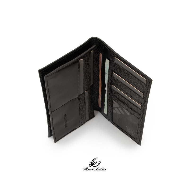 کیف پول چرم عطارد مدل چرم طبیعی کد K75