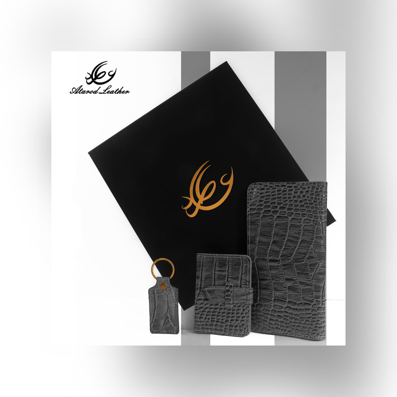 ست هدیه چرم عطارد مدل A35