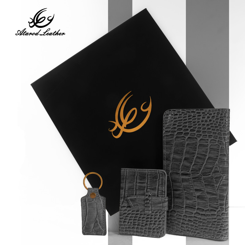 ست هدیه چرم عطارد مدل A35