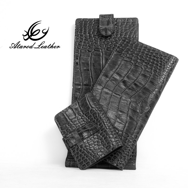 ست هدیه چرم عطارد مدل چرم طبیعی کد A60