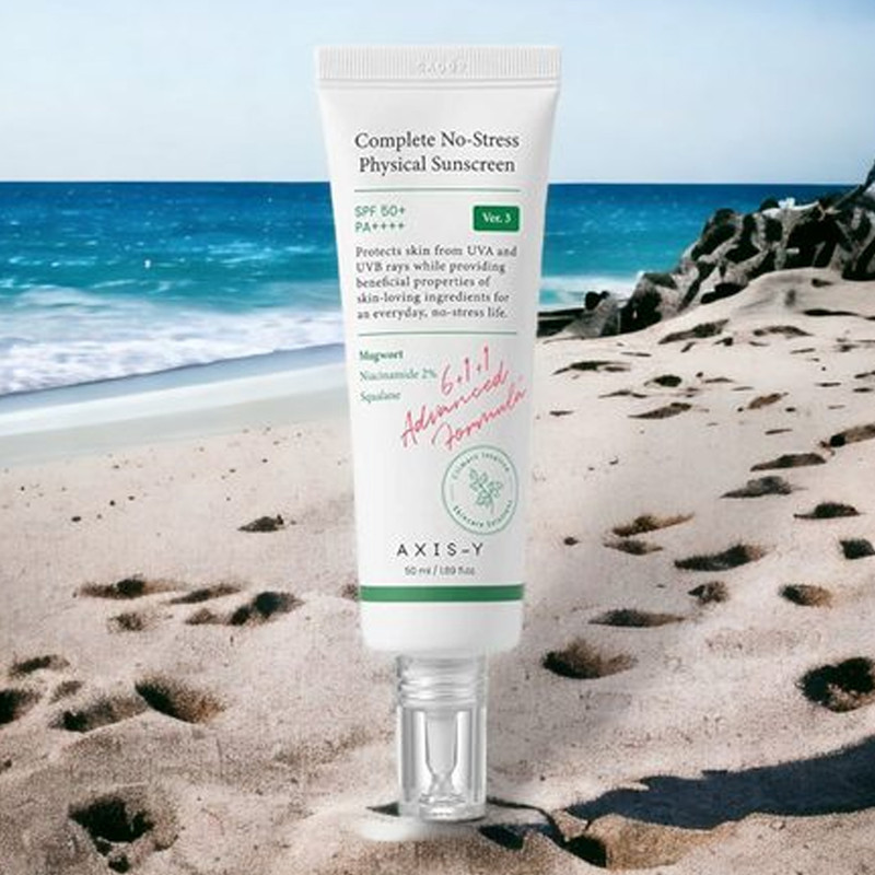 کرم ضد آفتاب بدون رنگ اکسیس وای +SPF 50 مدل Complete No Stress مناسب انواع پوست حجم 50 میلیلیتر