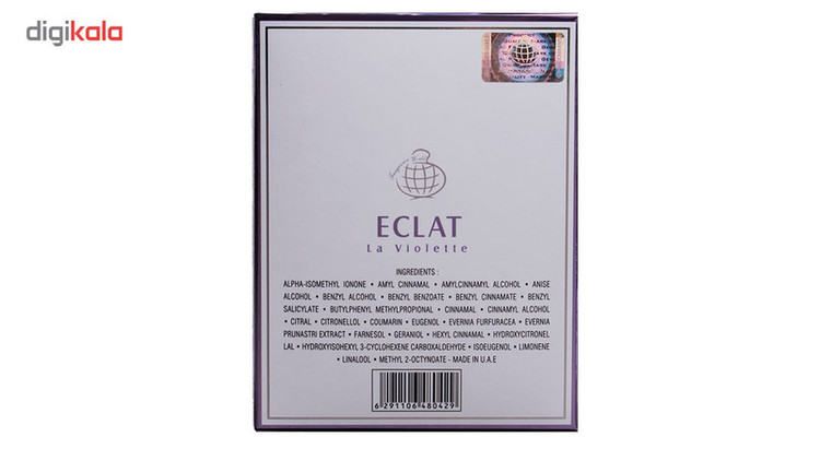 ادو پرفیوم زنانه فراگرنس ورد مدل ECLAT La Violette حجم 100 میلی لیتر