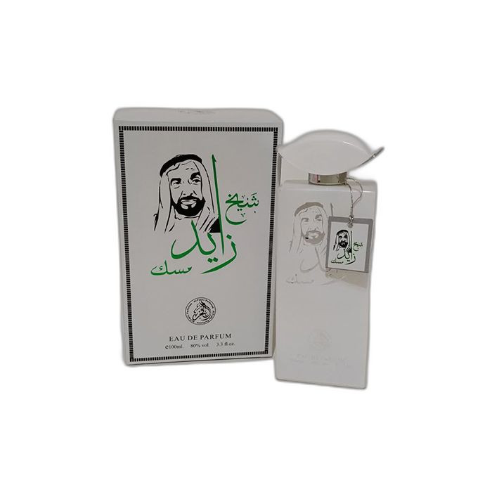 ادوپرفیوم مردانه الفخر مدل شیخ زاید مسک با رایحه خنک حجم 100 میلیلیتر