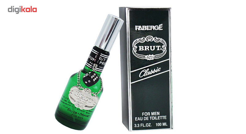 ادوتویلت مردانه فابرگ مدل BRUT CLASSIC NEW EDITION حجم 100 میلی لیتر