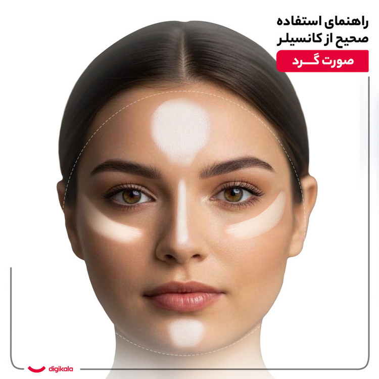 کانسیلر مایع نوت مدل فول کاور تحت لیسانس شماره 02