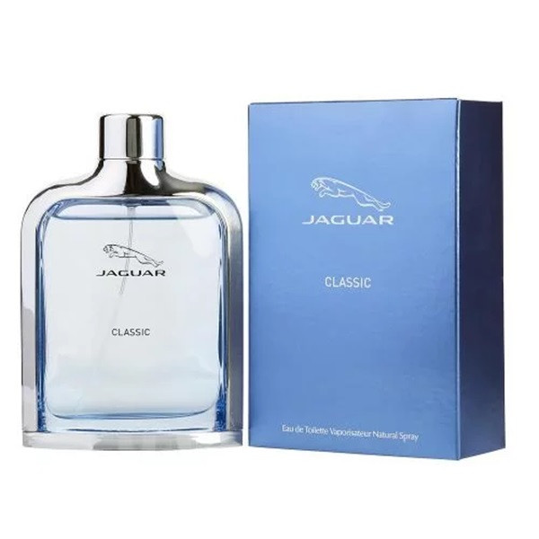 ادو تویلت مردانه جگوار مدل Classic Blue با رایحه خنک حجم 100 میلی لیتر