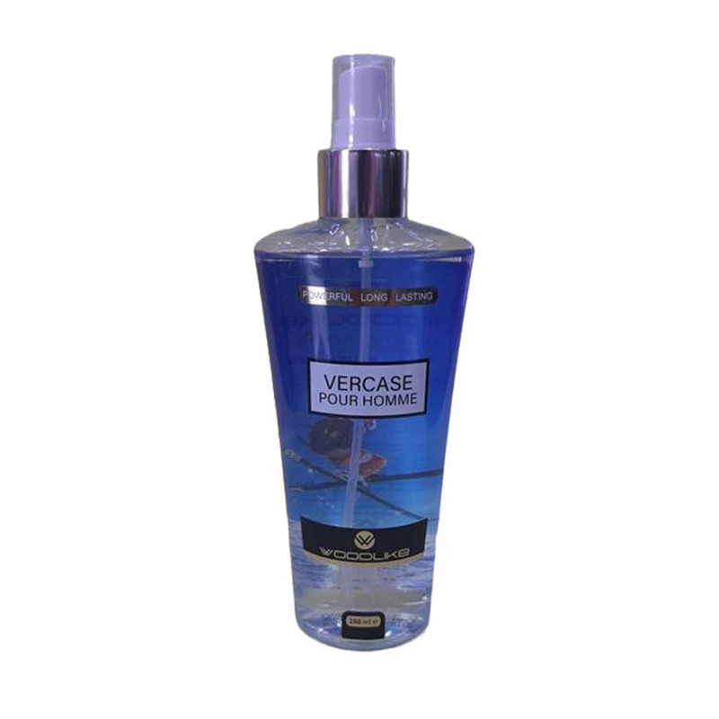 بادی اسپلش مردانه وودلایک مدل VERCASE POUR HOMME حجم 250 میلی لیتر