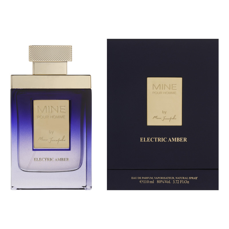 ادو پرفیوم مردانه مارک ژوزف مدل electric amber با رایحه خنک حجم 110 میلی لیتر