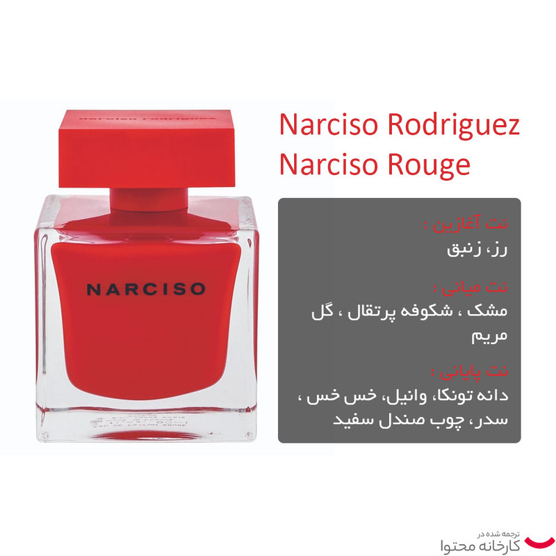 ادو پرفیوم زنانه نارسیسو رودریگز مدل Narciso Rouge حجم 90 میلی لیتر