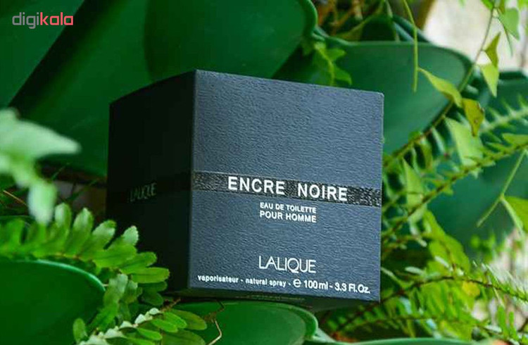 تستر ادوتویلت مردانه لالیک مدل ENCRE NOIRE حجم 100 میلی لیتر