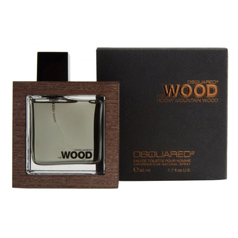 ادو تویلت مردانه دیسکوارد مدل He Wood Rocky Mountain Wood حجم 50 میلیلیتر