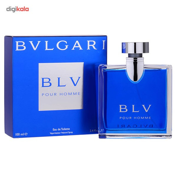 ادو تویلت مردانه بولگاری مدل BLV Pour Homme حجم 100 میلی لیتر