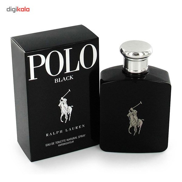 ادو تویلت مردانه رالف لورن Polo Black حجم 125ml