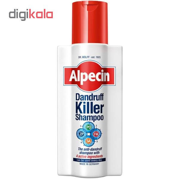 شامپو مو آلپسین مدل Dandruff Killer حجم 250 میلی لیتر