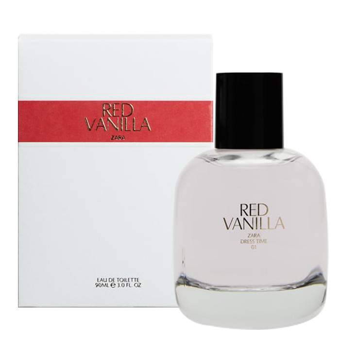 ادو تویلت زنانه زارا مدل RED VANILLA حجم 90 میلیلیتر