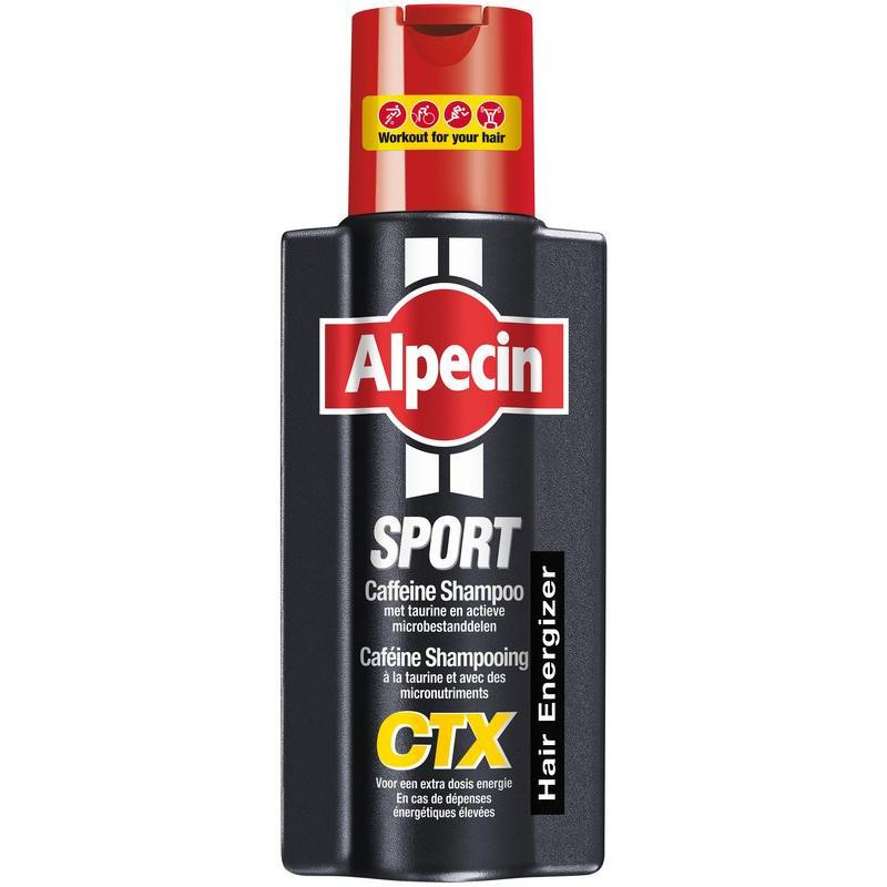 شامپو تقویت کننده مو آلپسین مدل Sport CTX حجم 250 میلی لیتر