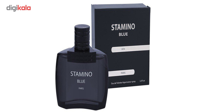 ادو تویلت مردانه استامینو مدل Blue حجم 100ml