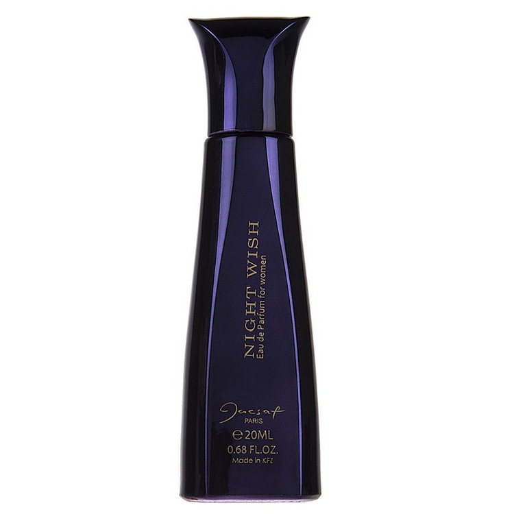 عطر جیبی زنانه ژک ساف مدل نایت ویش با رایحه گرم، شیرین حجم 22 میلیلیتر
