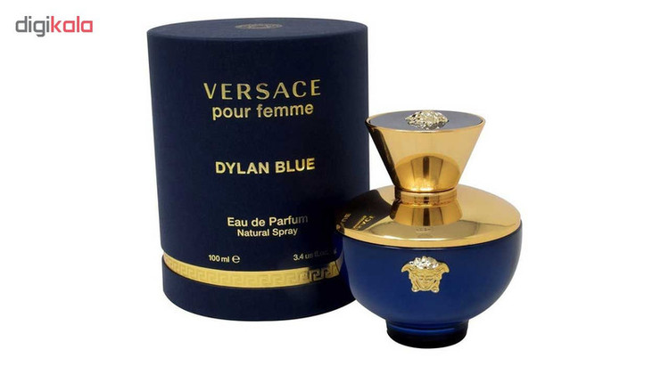 ادوپرفیوم زنانه ورساچه مدل Dylan Blue Pour Femme حجم 100 میلیلیتر