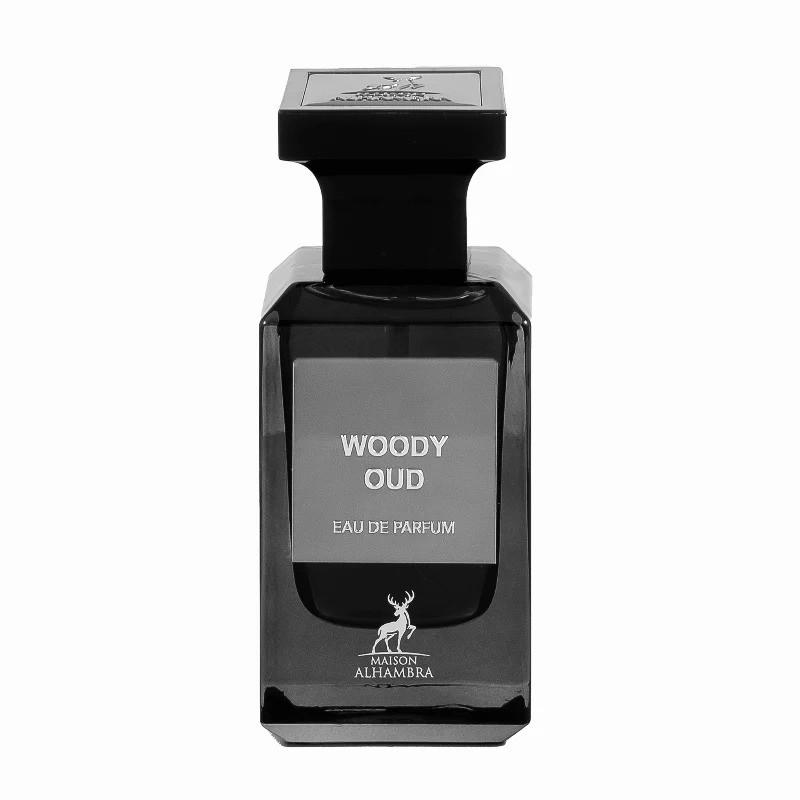ادوپرفیوم الحمبرا مدل Woody Oud حجم 80 میلی‌لیتر