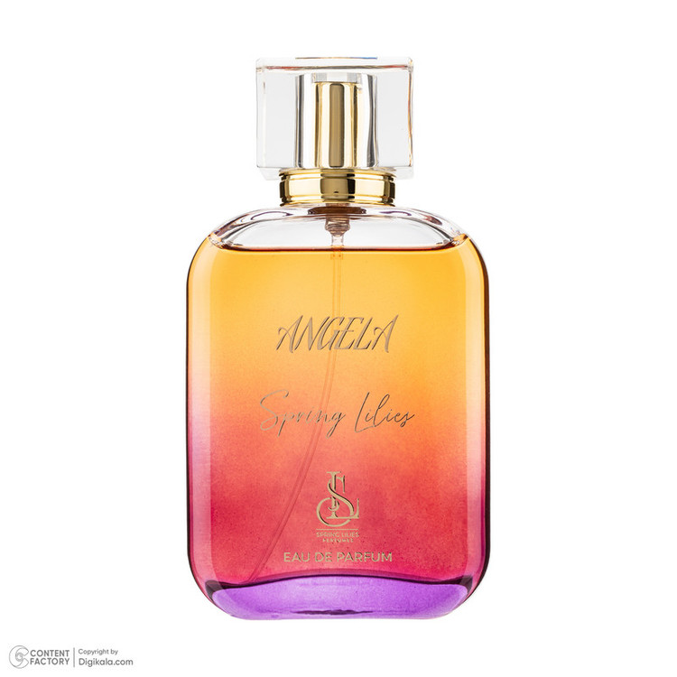 ادوپرفیوم زنانه اسپرینگ لیلیز مدل Angela با رایحه گرم حجم 100 میلیلیتر