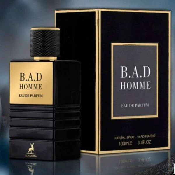 ادو پرفیوم مردانه الحمبرا مدل B.A.D Homme حجم 100 میلی لیتر