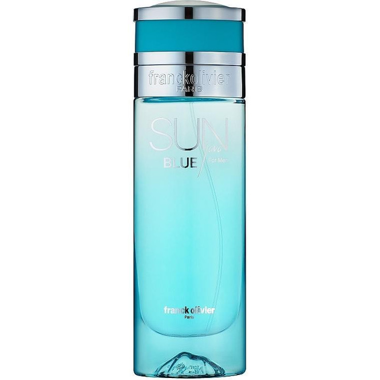 ادو تویلت مردانه فرانک اولیویر مدل Sun java Blue حجم 75 میلی لیتر