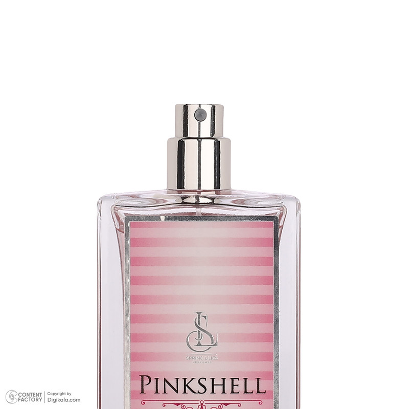 ادوپرفیوم زنانه اسپرینگ لیلیز مدل Pinkshell با رایحه خنک حجم 100 میلیلیتر