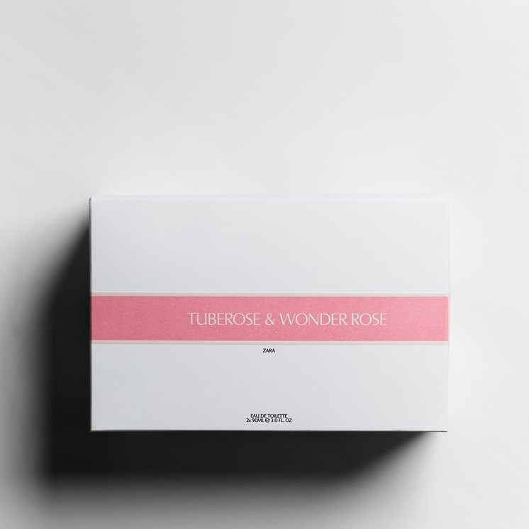 ست ادو تویلت زنانه زارا مدل TUBEROSE and WONDER ROSE حجم 90 میلی لیتر