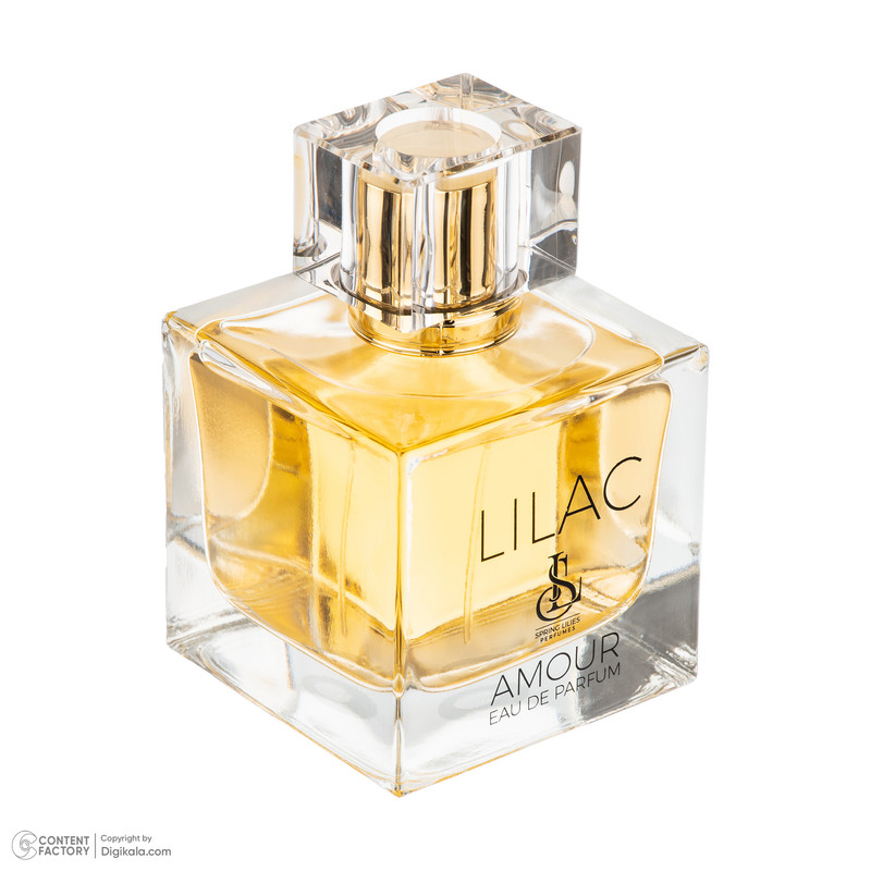 ادوپرفیوم زنانه اسپرینگ لیلیز مدل Lilac Amour با رایحه خنک حجم 100 میلیلیتر