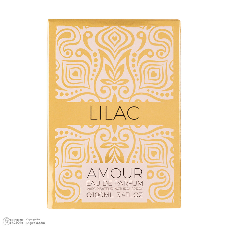ادوپرفیوم زنانه اسپرینگ لیلیز مدل Lilac Amour با رایحه خنک حجم 100 میلیلیتر