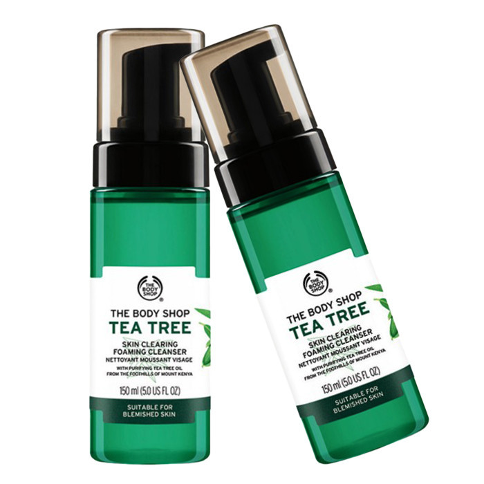 فوم شستشو صورت بادی شاپ مدل TEA TREE حجم 150 میلی لیتر