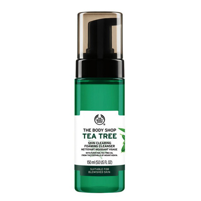 فوم شستشو صورت بادی شاپ مدل TEA TREE حجم 150 میلی لیتر