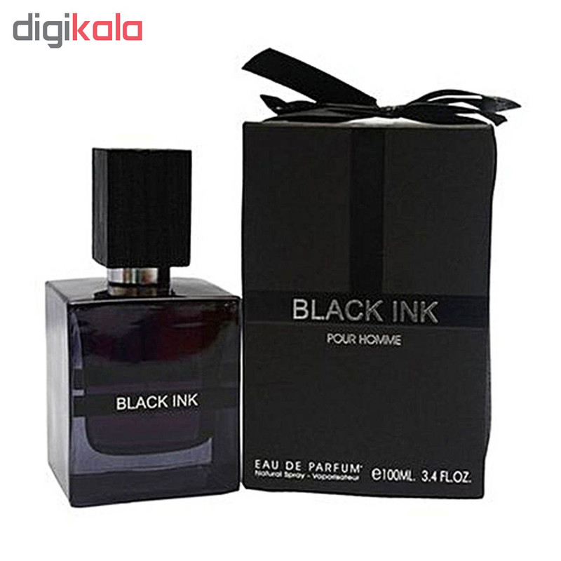 ادوپرفیوم مردانه فراگرانس ورد مدل black ink حجم 90 میلی لیتر