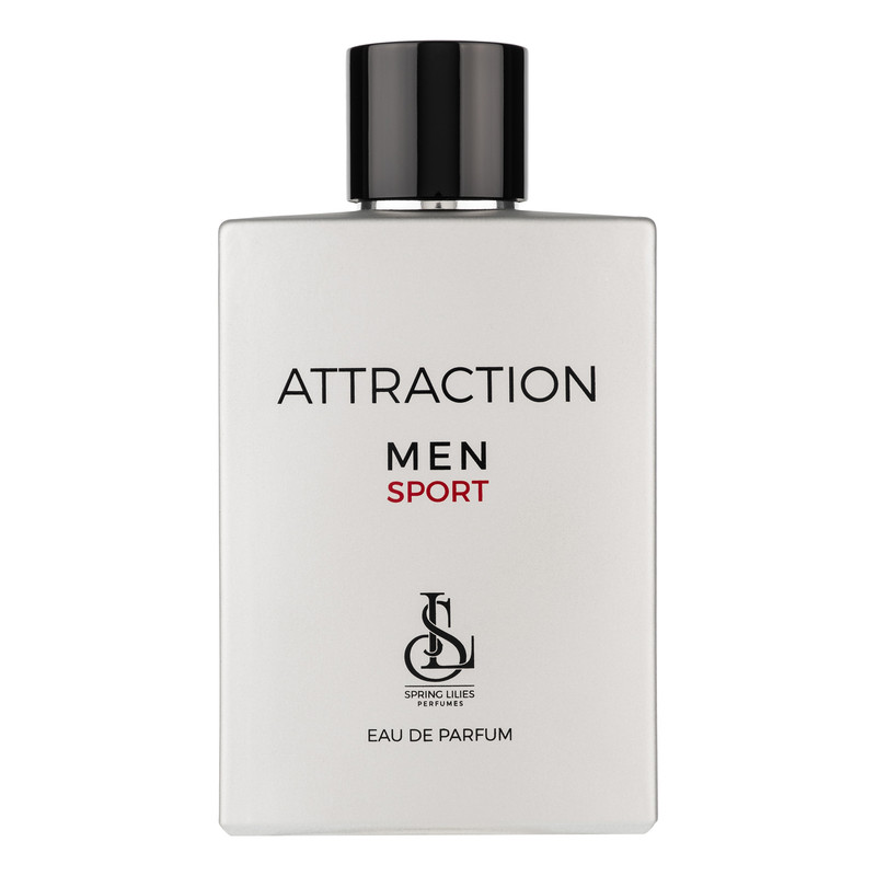 ادو پرفیوم مردانه اسپرینگ لیلیز مدل ATTRACTION با رایحه خنک حجم 100 میلی لیتر