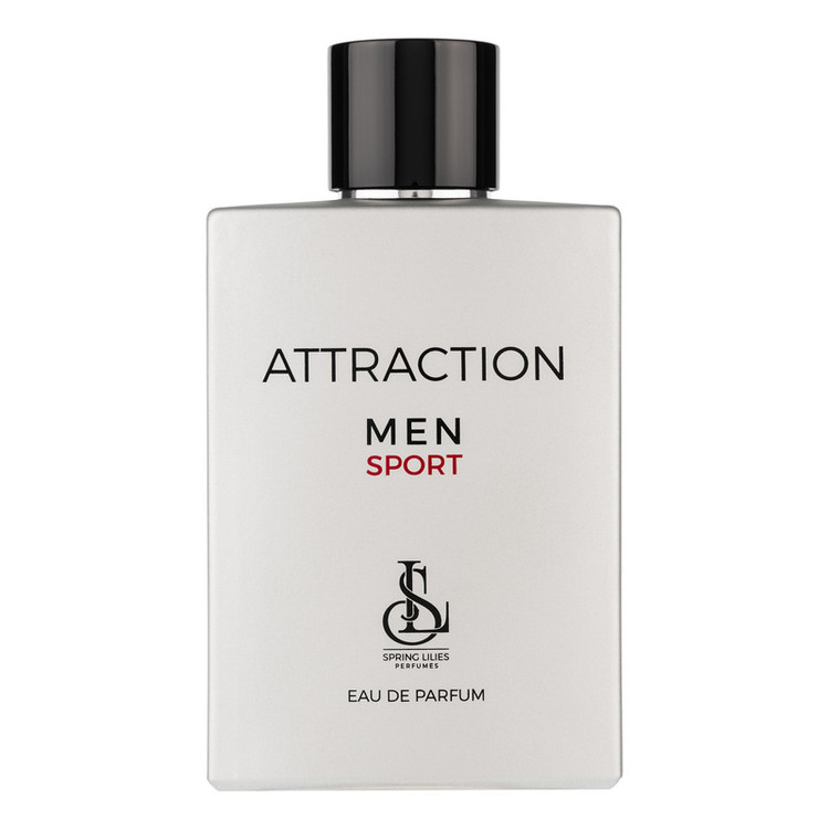 ادو پرفیوم مردانه اسپرینگ لیلیز مدل ATTRACTION با رایحه خنک حجم 100 میلی لیتر
