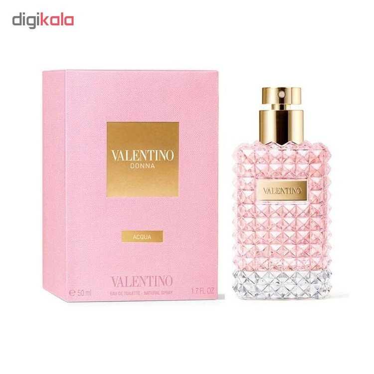 ادو تویلت زنانه ولنتینو مدل Donna Acqua حجم 50 میلی لیتر
