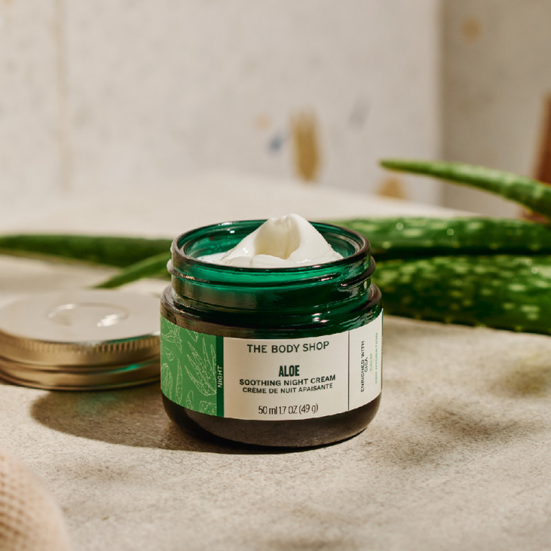 کرم آبرسان بادی شاپ مدل Aloe حجم 50 میلی لیتر