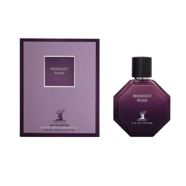ادوپرفیوم زنانه اسپیگان مدل MIDNIGHT ROSE با رایحه گرم حجم 100 میلی لیتر