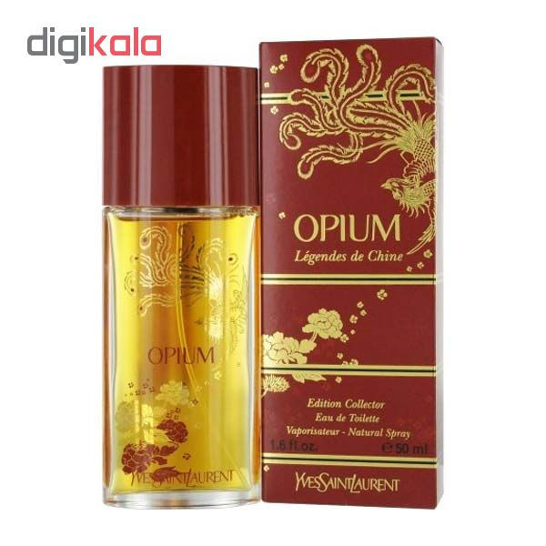 ادو پرفیوم زنانه ایو سن لوران مدل Opium Legendes de Chine حجم 50 میلی لیتر