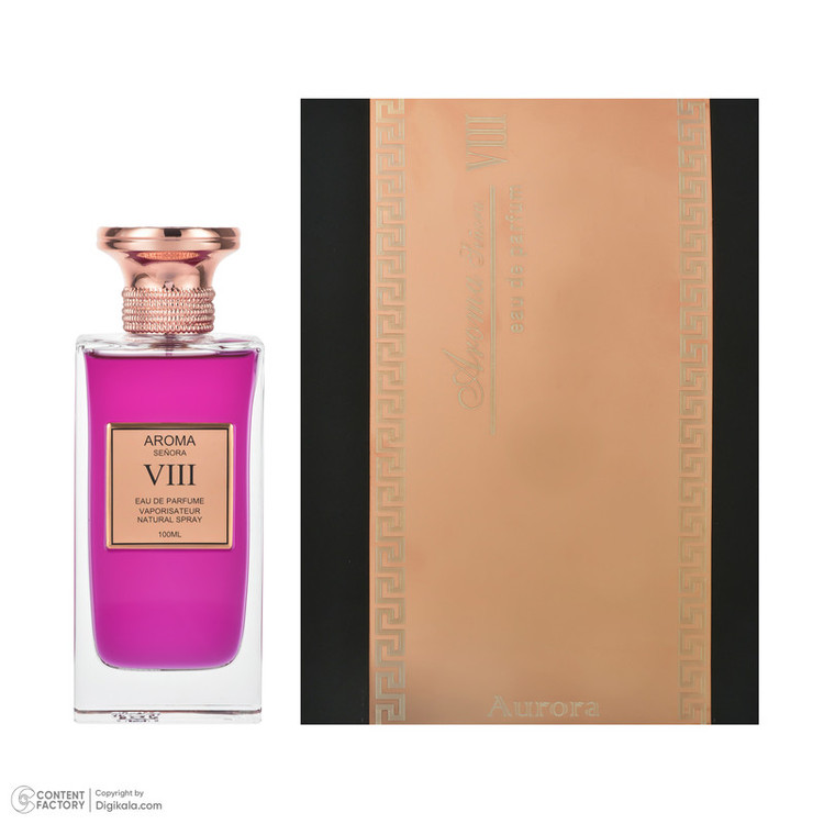 ادوپرفیوم زنانه ارورواسنتس مدل AROMA VIII حجم 100 میلیلیتر