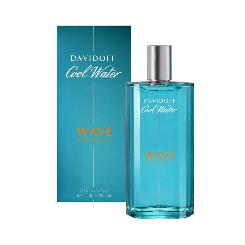 ادو تویلت مردانه داویدف مدل Cool Water Wave حجم 200 میلی لیتر