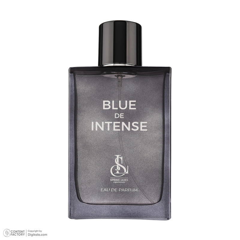 ادو پرفیوم مردانه اسپرینگ لیلیز مدل Blue De Intense با رایحه خنک حجم 100 میلی لیتر