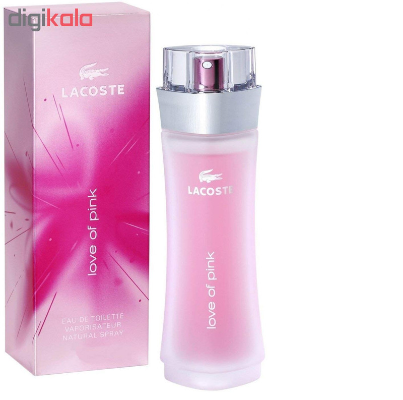 ادو تویلت زنانه لاگوست مدل Love Of Pink حجم 90 میلی لیتر