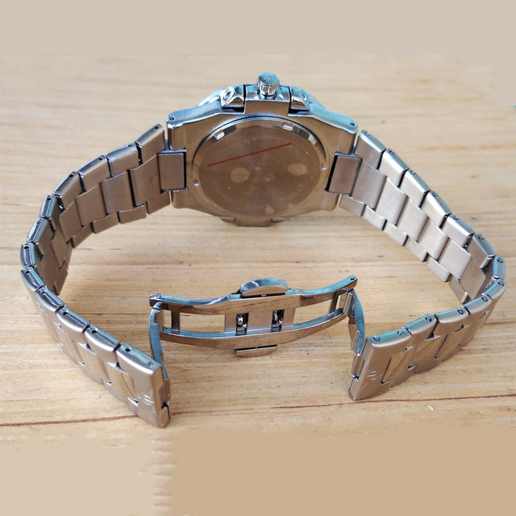 ساعت مچی عقربهای مردانه مدل ناتیلوس بندفلزی کد Patek Philippe NAUTILUS P8168B