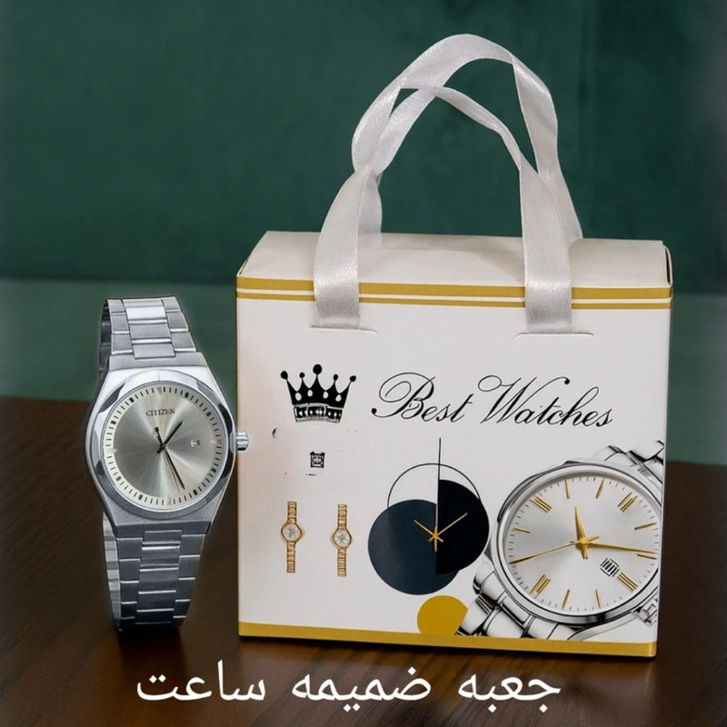ساعت مچی عقربهای کوارتز مردانه مدل صفحه کلاسیک مهندسی کد 002